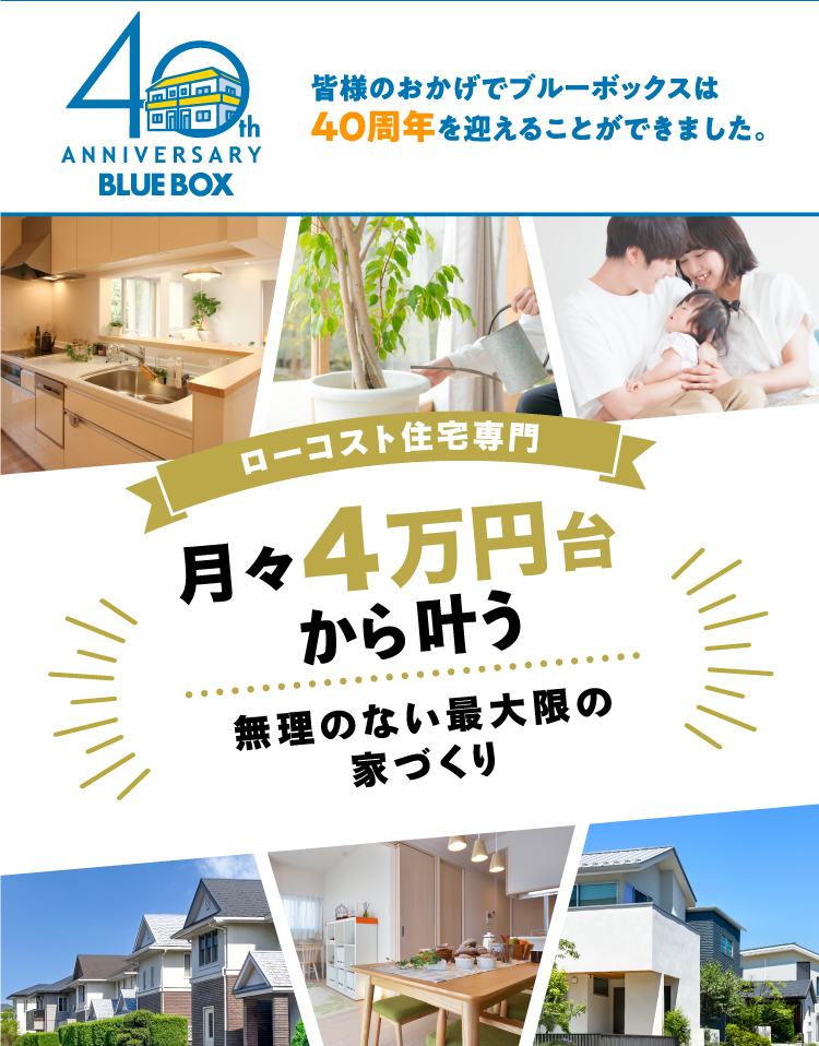 おかげさまで創立40周年