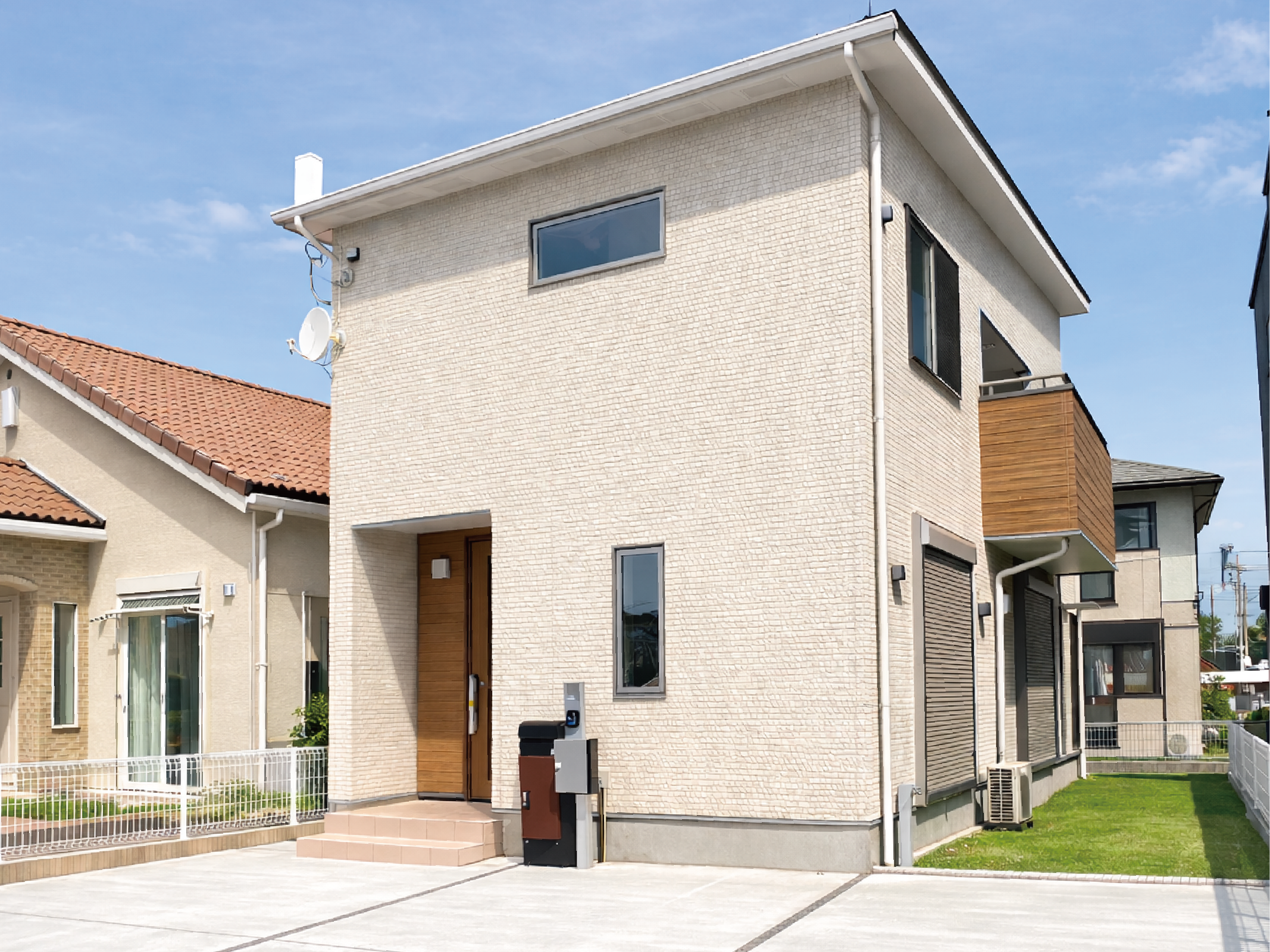 【2階建て│ファミリー】<br>メリハリをつけて賢く建てた住まい