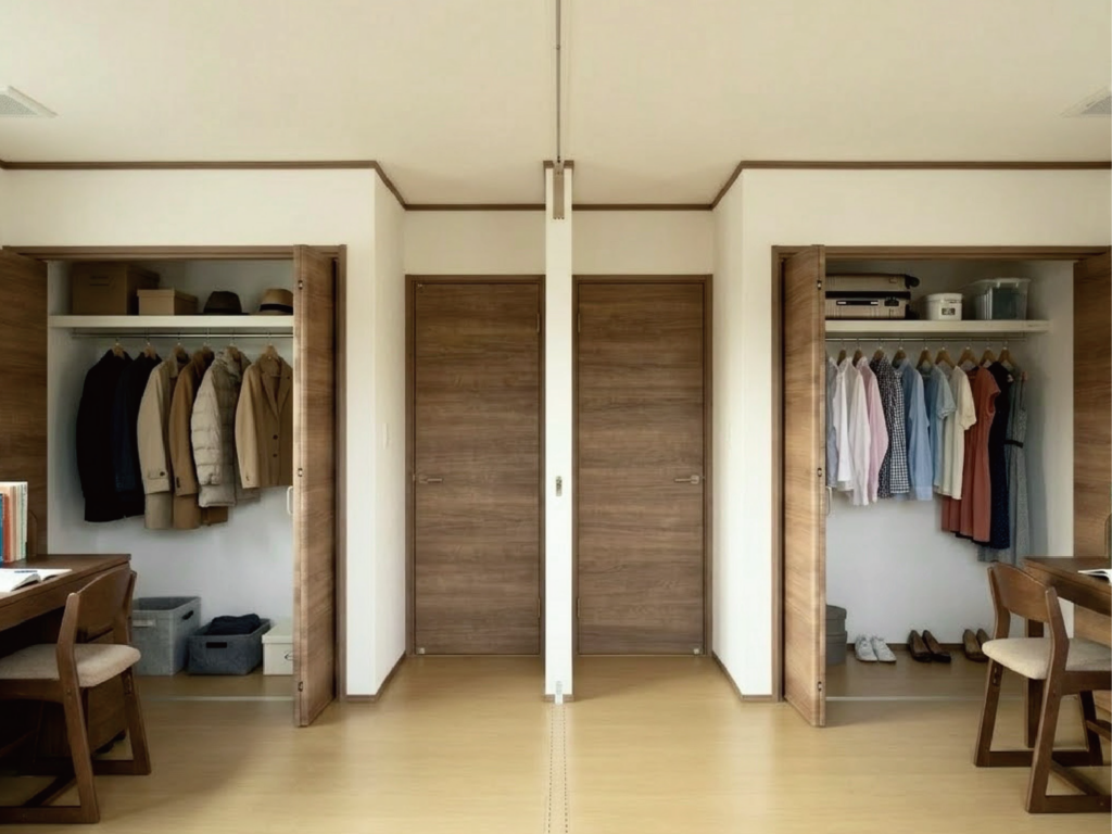 メリハリをつけて賢く建てた住まい_9帖子供部屋